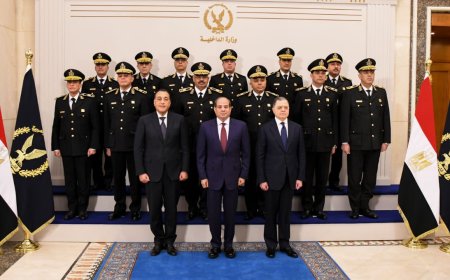 نص كلمة الرئيس عبد الفتاح السيسى خلال الاحتفال بعيد الشرطة الـ74.