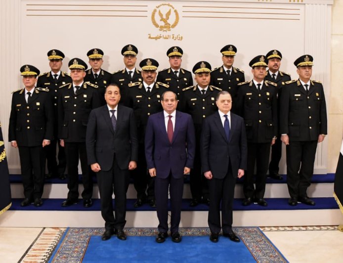 نص كلمة الرئيس عبد الفتاح السيسى خلال الاحتفال بعيد الشرطة الـ74.