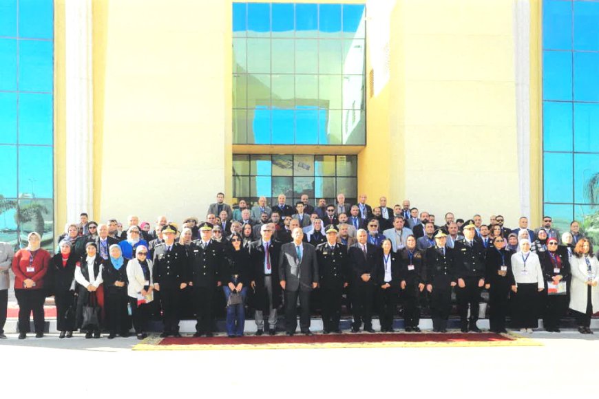 تنظيم ورشة  بتوجيهات من اللواء / محمود توفيق وزير الداخلية تحت مسمى  (( دور الجهاز الحكومي في مواجهة مخططات إسقاط الدولة ))