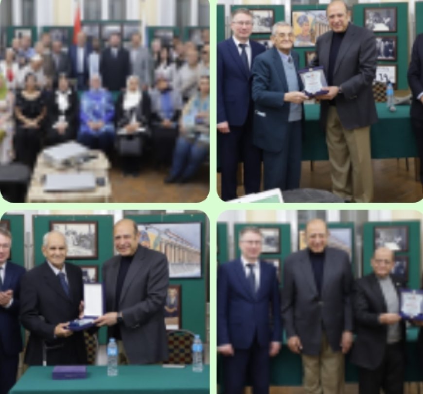 بحضور ابطال السد العالي  احتفالية روسية بالذكري ال 66 على وضع حجر الأساس