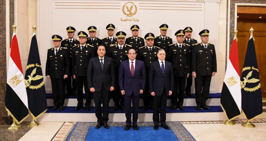 نص كلمة الرئيس عبد الفتاح السيسى خلال الاحتفال بعيد الشرطة الـ74.