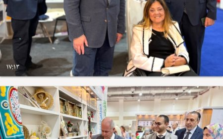 مدير البيت الروسي يزور جناح القومي للإعاقة*