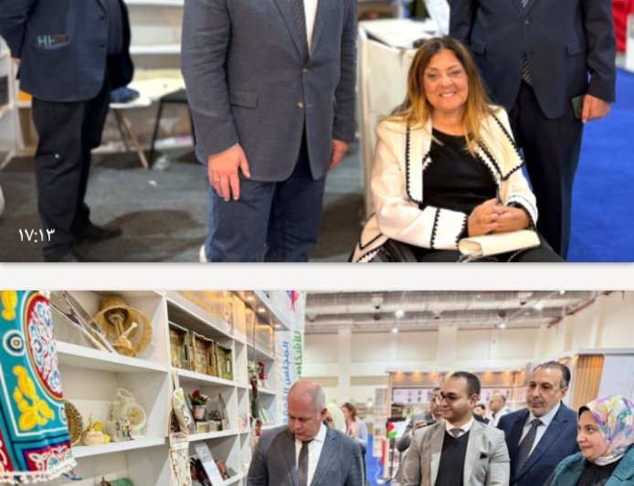 مدير البيت الروسي يزور جناح القومي للإعاقة*