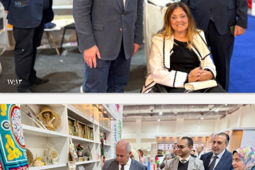 مدير البيت الروسي يزور جناح القومي للإعاقة*