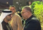 سفير الإمارات يقدم واجب العزاء في المهندس المصري المتوفي في حبشان