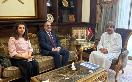 السفير عبد الله الرحبي يستقبل مدير شؤون الأونروا في الضفة الغربية