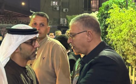 سفير الإمارات يقدم واجب العزاء في المهندس المصري المتوفي في حبشان