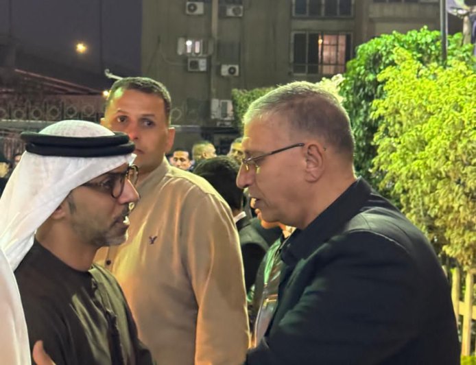 سفير الإمارات يقدم واجب العزاء في المهندس المصري المتوفي في حبشان