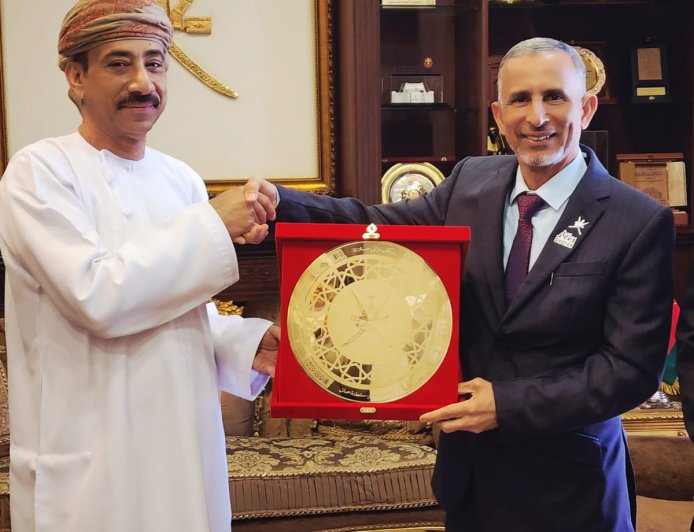 استقبل سعادة السفير عبد الله بن ناصر الرحبي، سفير سلطنة عمانوفد ولاية صلالة