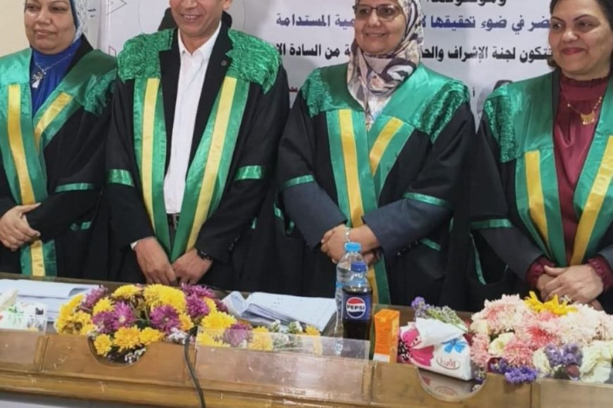 مناقشة رسالة ماجستير حول تقويم حملة "اتحضر للأخضر" بجامعة عين شمس