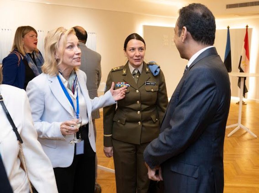 السفير عبد الله الرحبي يشارك في افتتاح سفارة إستونيا بالقاهرة