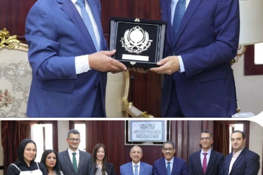 وزير الدولة للإعلام ورئيس الأكاديمية العربية يبحثان سبل تطوير التعليم الإعلامي الرقمي