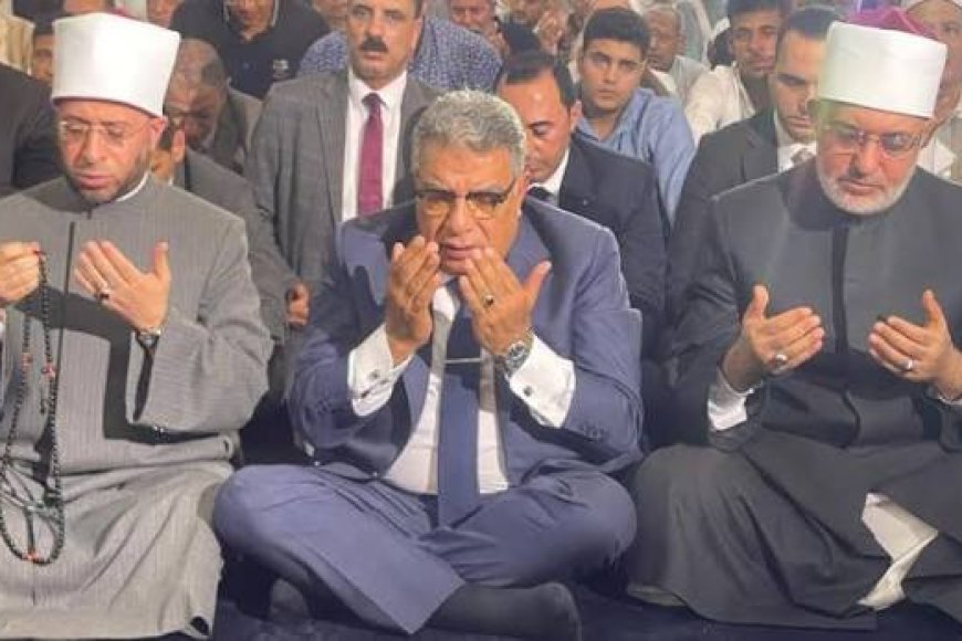 وزير الأوقاف ومفتى الجمهورية يفتتحان مسجد «الأقصى» بالسنبلاوين