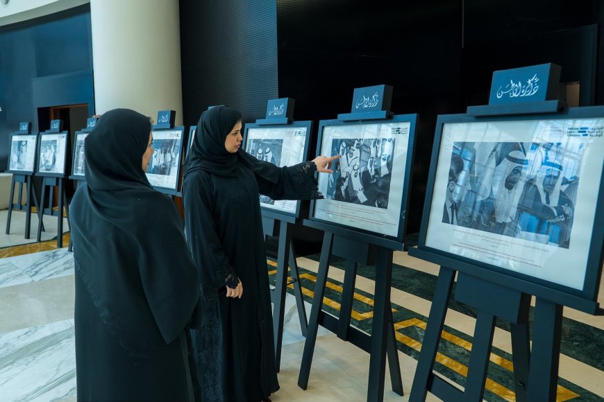 -  الأرشيف والمكتبة الوطنية يواصل استقبال زوار معرض "يوم عهد الاتحاد"