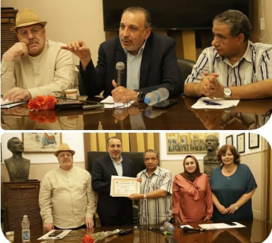 في ندوة اتحاد الكتاب  جاد: أهمية تعزيز العلاقات الثقافية مع روسيا