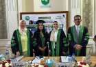 بمرتبة الشرف الأولى.. الدبلوماسية نجاة امرابي تحصل على الدكتوراه في الدراسات الإعلامية 