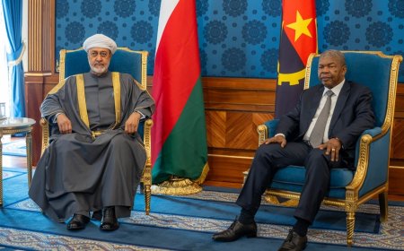 سلطان عُمان ورئيس أنجولا يؤكدان ضرورة تعميق التعاون واستكشاف مجالات جديدة